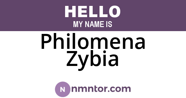 Philomena Zybia