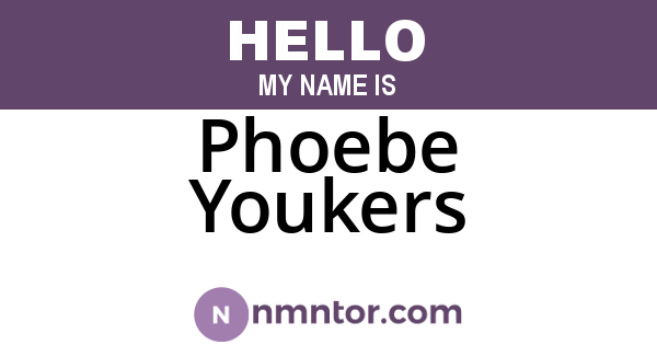 Phoebe Youkers