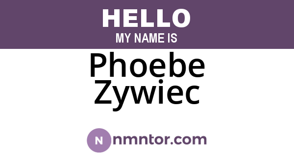 Phoebe Zywiec