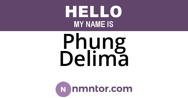 Phung Delima