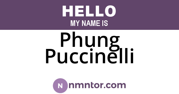 Phung Puccinelli