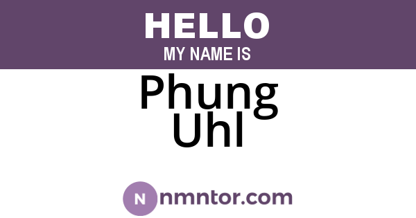 Phung Uhl