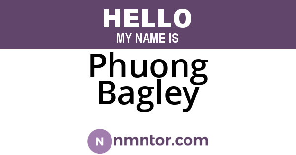 Phuong Bagley