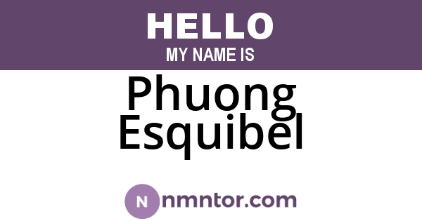 Phuong Esquibel