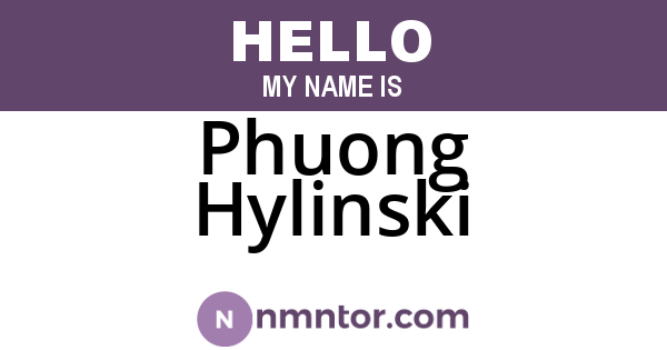 Phuong Hylinski