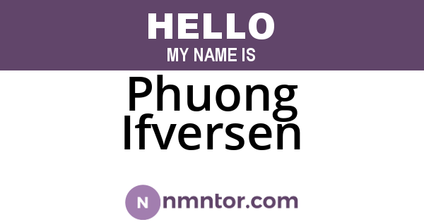 Phuong Ifversen