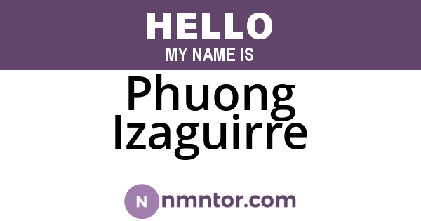 Phuong Izaguirre