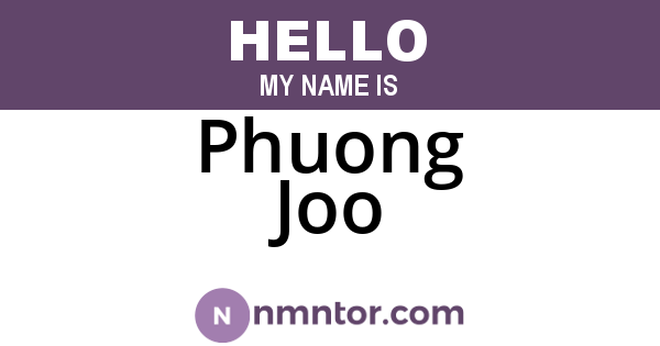 Phuong Joo