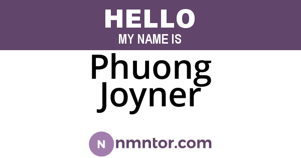 Phuong Joyner