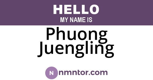 Phuong Juengling