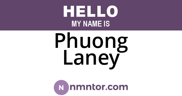 Phuong Laney