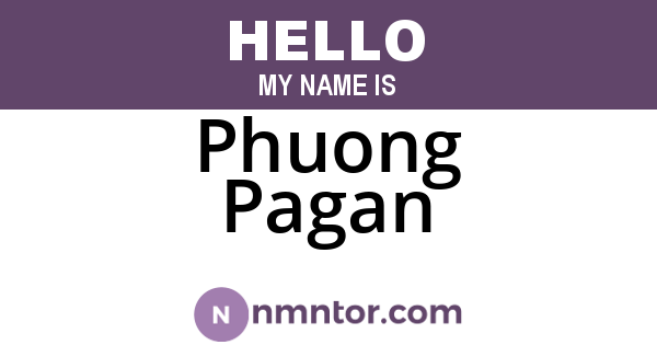 Phuong Pagan