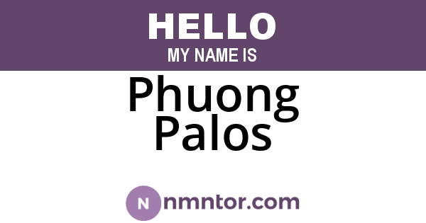 Phuong Palos