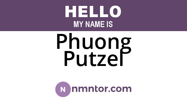 Phuong Putzel