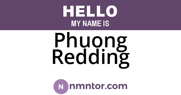 Phuong Redding