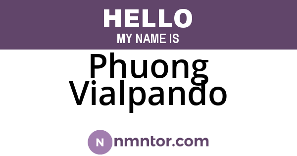 Phuong Vialpando