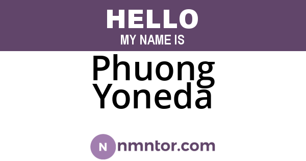 Phuong Yoneda