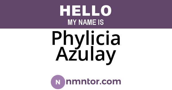 Phylicia Azulay