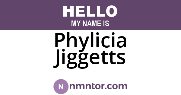 Phylicia Jiggetts