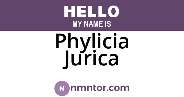Phylicia Jurica
