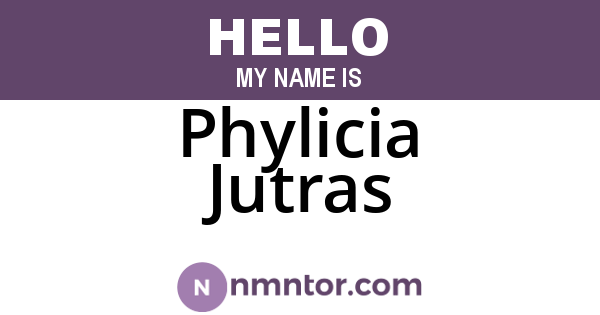 Phylicia Jutras