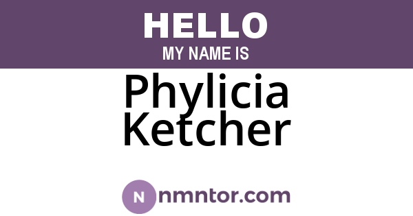 Phylicia Ketcher
