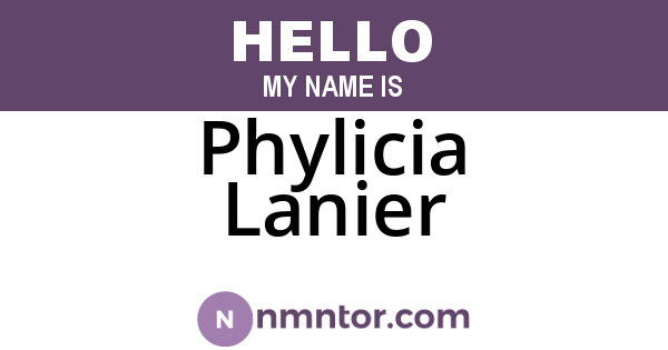 Phylicia Lanier