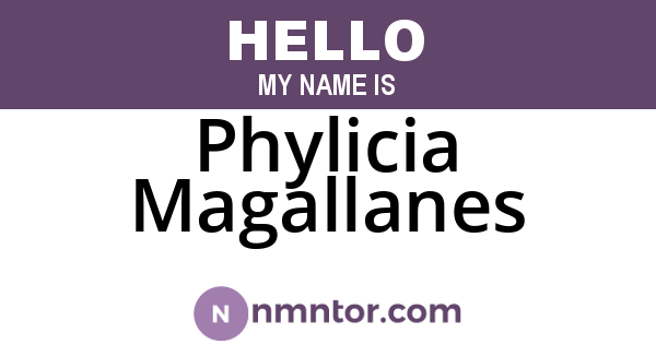 Phylicia Magallanes