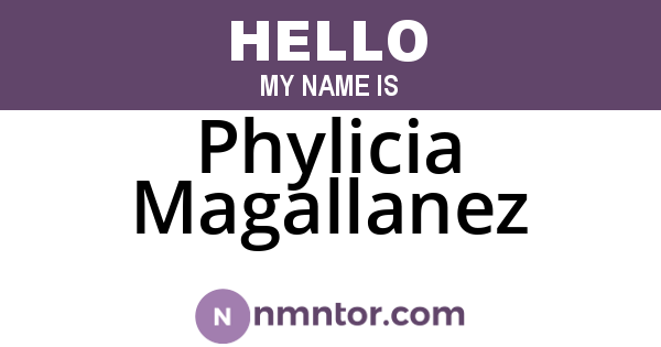 Phylicia Magallanez