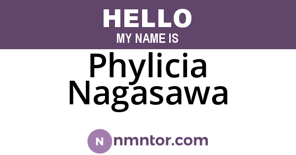 Phylicia Nagasawa