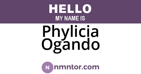 Phylicia Ogando