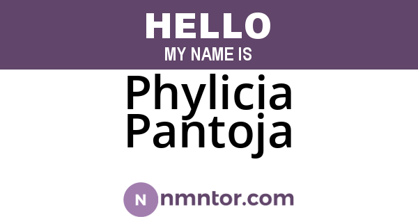 Phylicia Pantoja