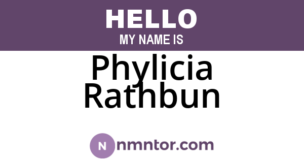 Phylicia Rathbun