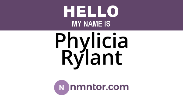 Phylicia Rylant