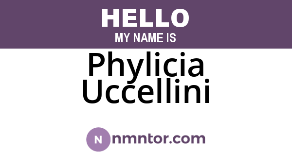 Phylicia Uccellini