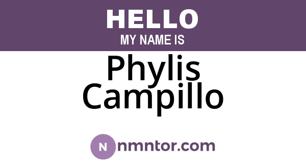 Phylis Campillo