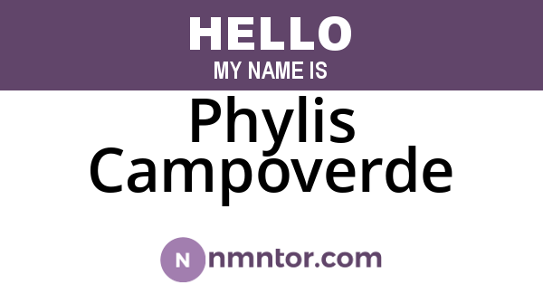 Phylis Campoverde