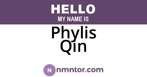 Phylis Qin