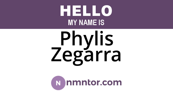 Phylis Zegarra