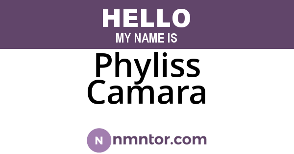 Phyliss Camara