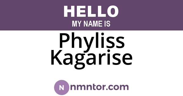 Phyliss Kagarise