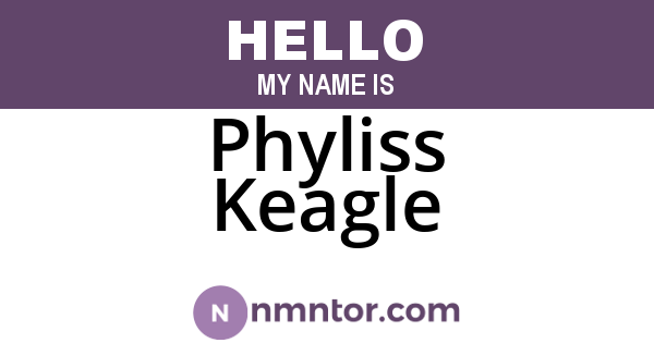 Phyliss Keagle