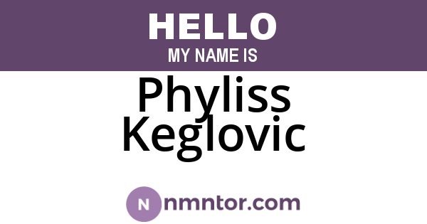 Phyliss Keglovic