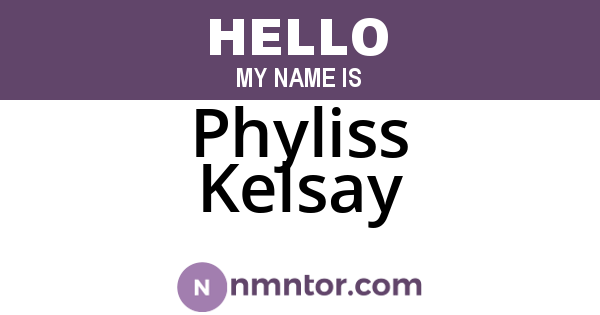 Phyliss Kelsay