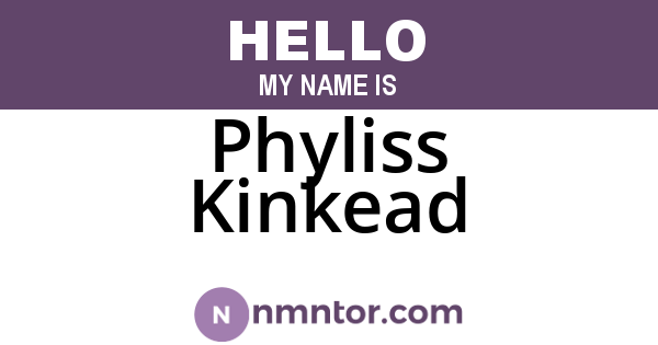 Phyliss Kinkead