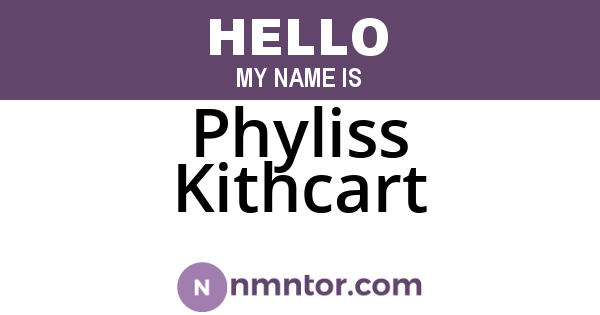 Phyliss Kithcart