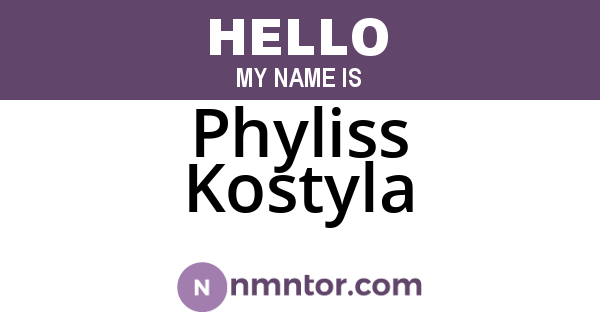 Phyliss Kostyla