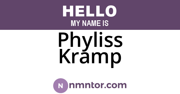 Phyliss Kramp