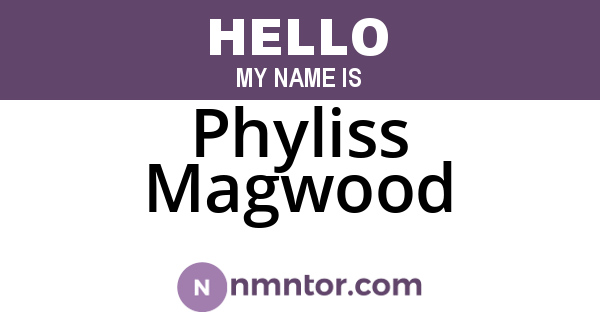 Phyliss Magwood