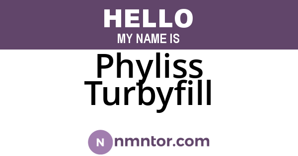 Phyliss Turbyfill